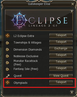 Olympiad changes